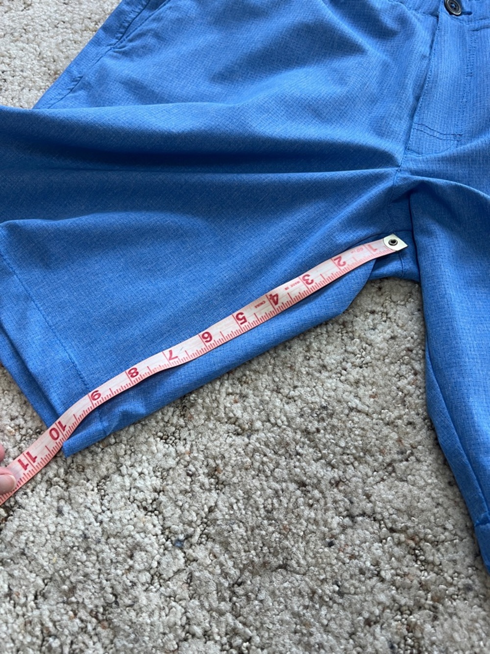Under Armour Men's Royal Blue Flat Front Golf Shorts size 38 - Picture 5 of 5